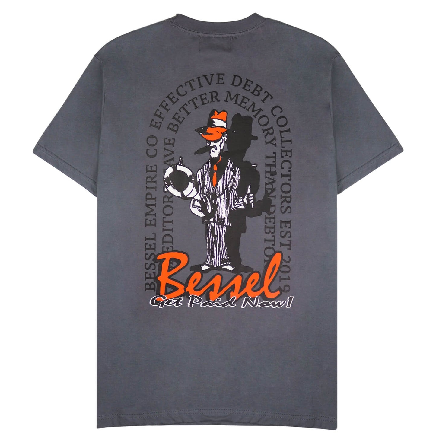 GET PAID TEE GREY