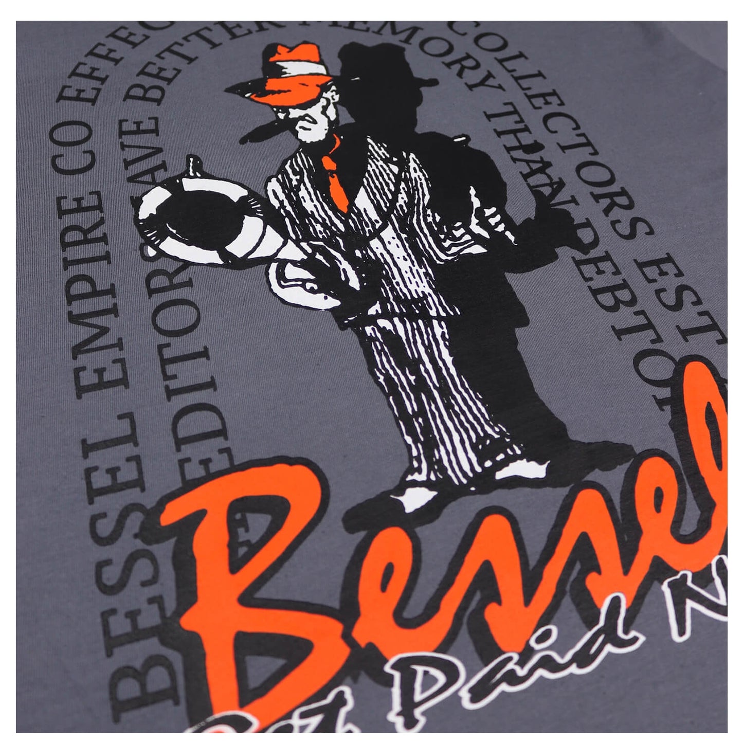 GET PAID TEE GREY