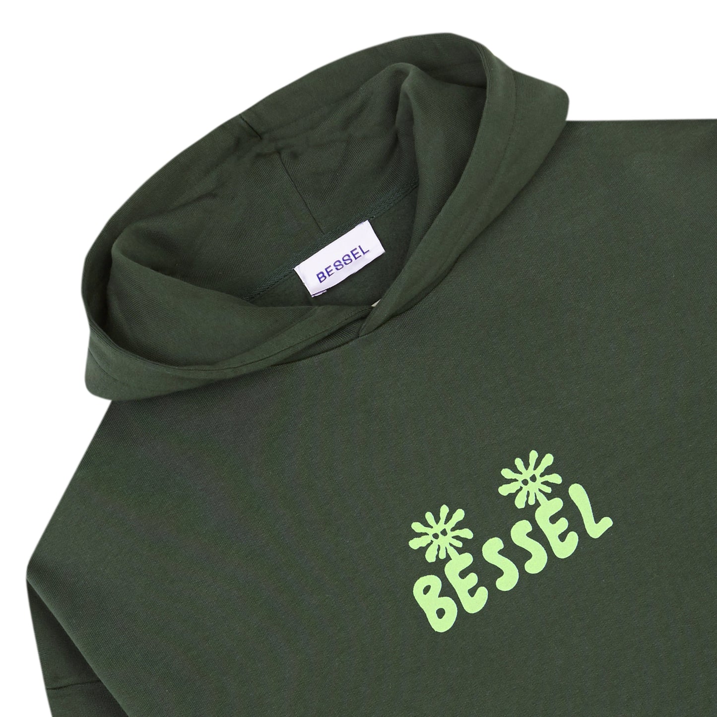 CRAZY HANDS HOODIE GREEN