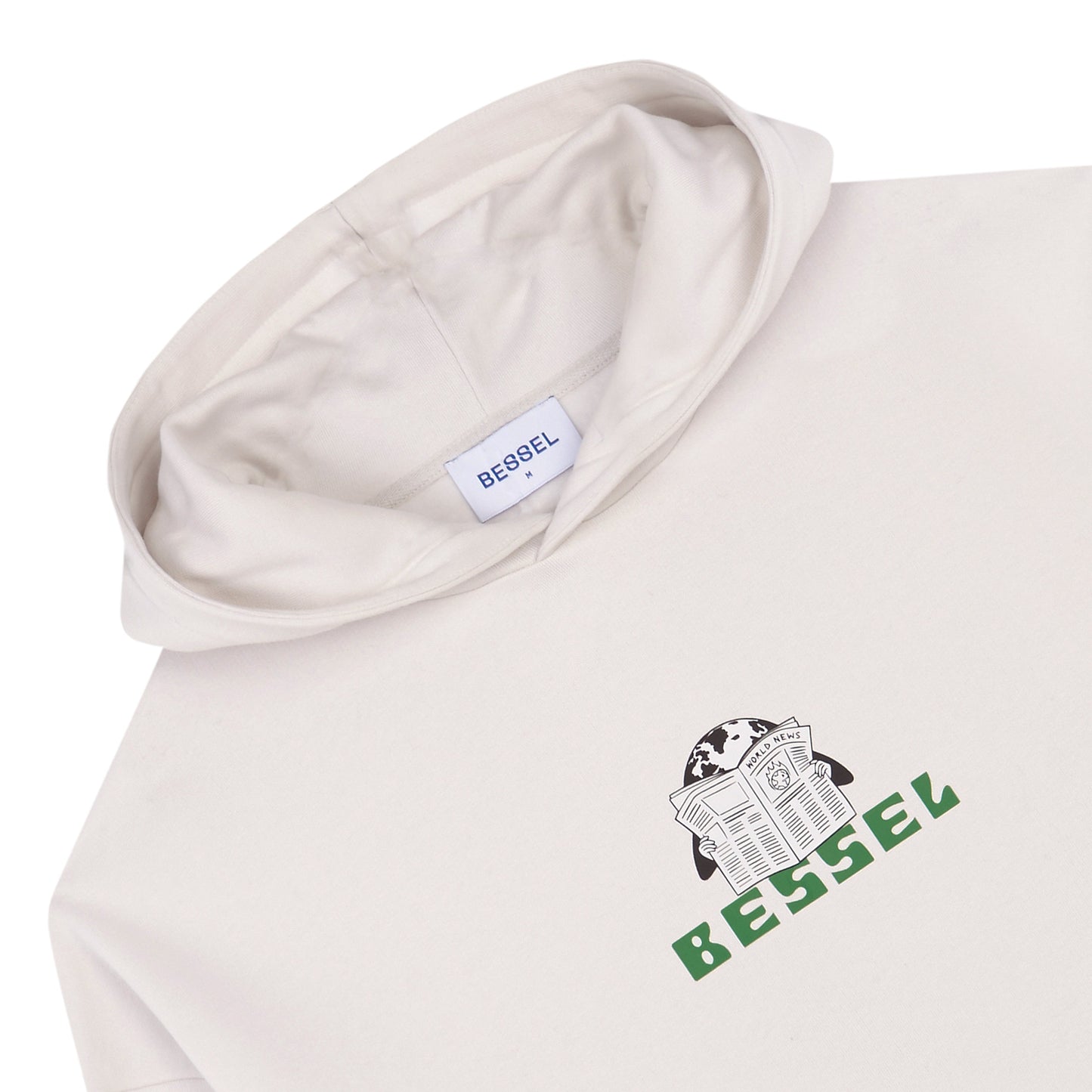 HEALTHY PLANET HOODIE GREY