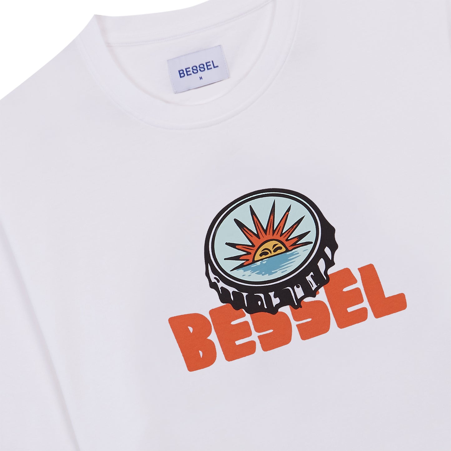 TIME OF WORK TEE WHITE