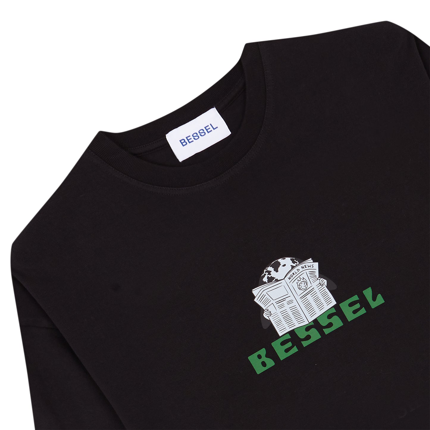 HEALTHY PLANET TEE BLACK