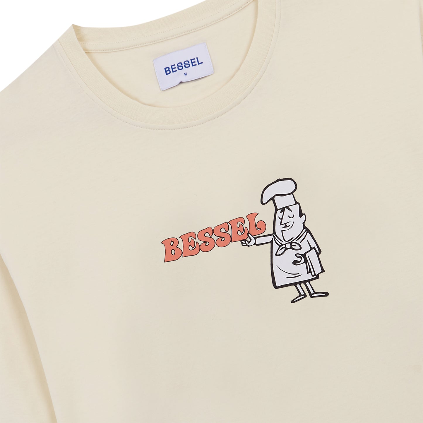 PIZZAIOLO TEE CREAM