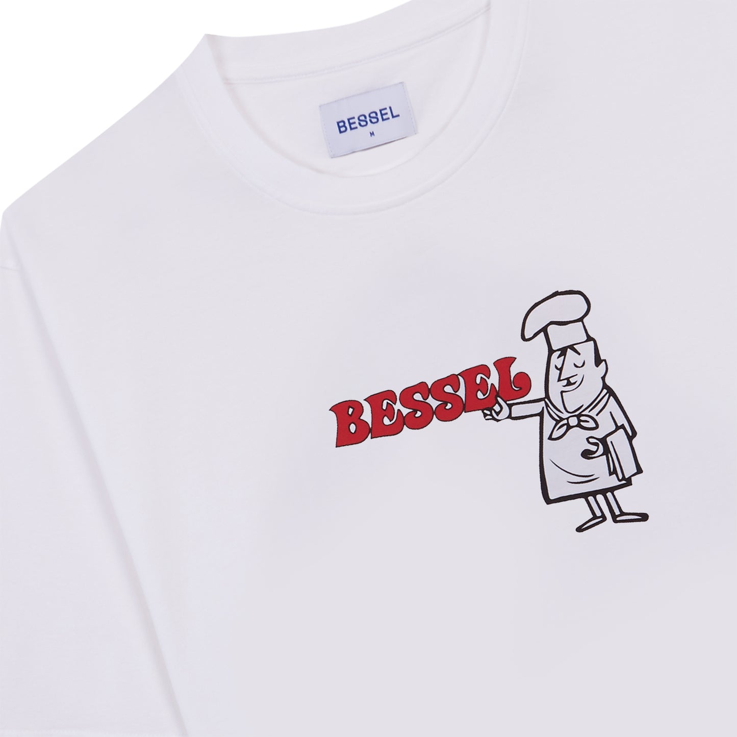 PIZZAIOLO TEE WHITE