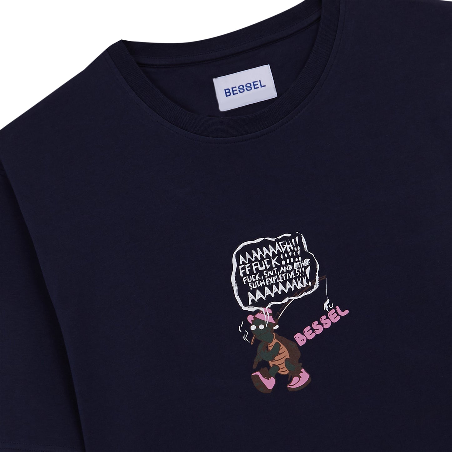 CRAZY TORTLE TEE NAVY