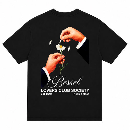 LOVERS CLUB SOCIETY TEE BLACK