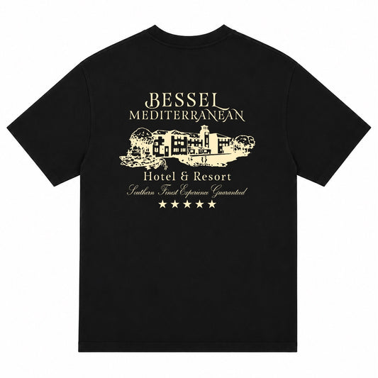 SOUTH RESORT TEE BLACK