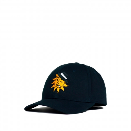 Gorra Sol Cap Black/Orange | Besselfriends