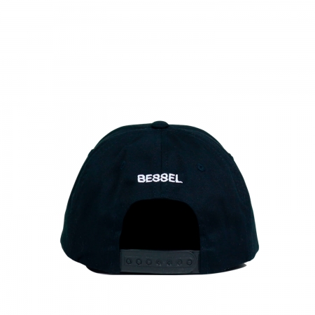 Gorra Sol Cap Black/Orange | Besselfriends