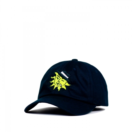 Gorra Sol Cap Black/Yellow | Besselfriends