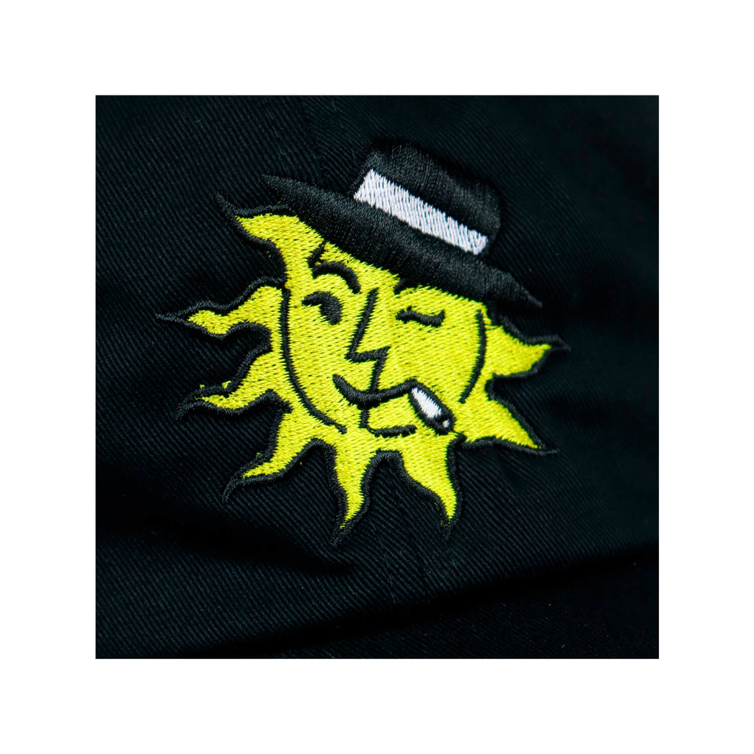 Gorra Sol Cap Black/Yellow | Besselfriends