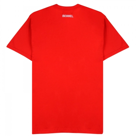 COLLEGE TEE RED