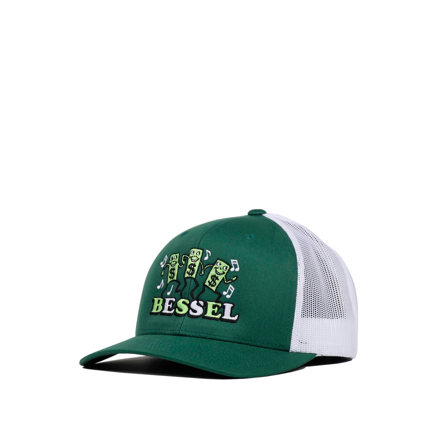 MOVES CAP GREEN/WHITE