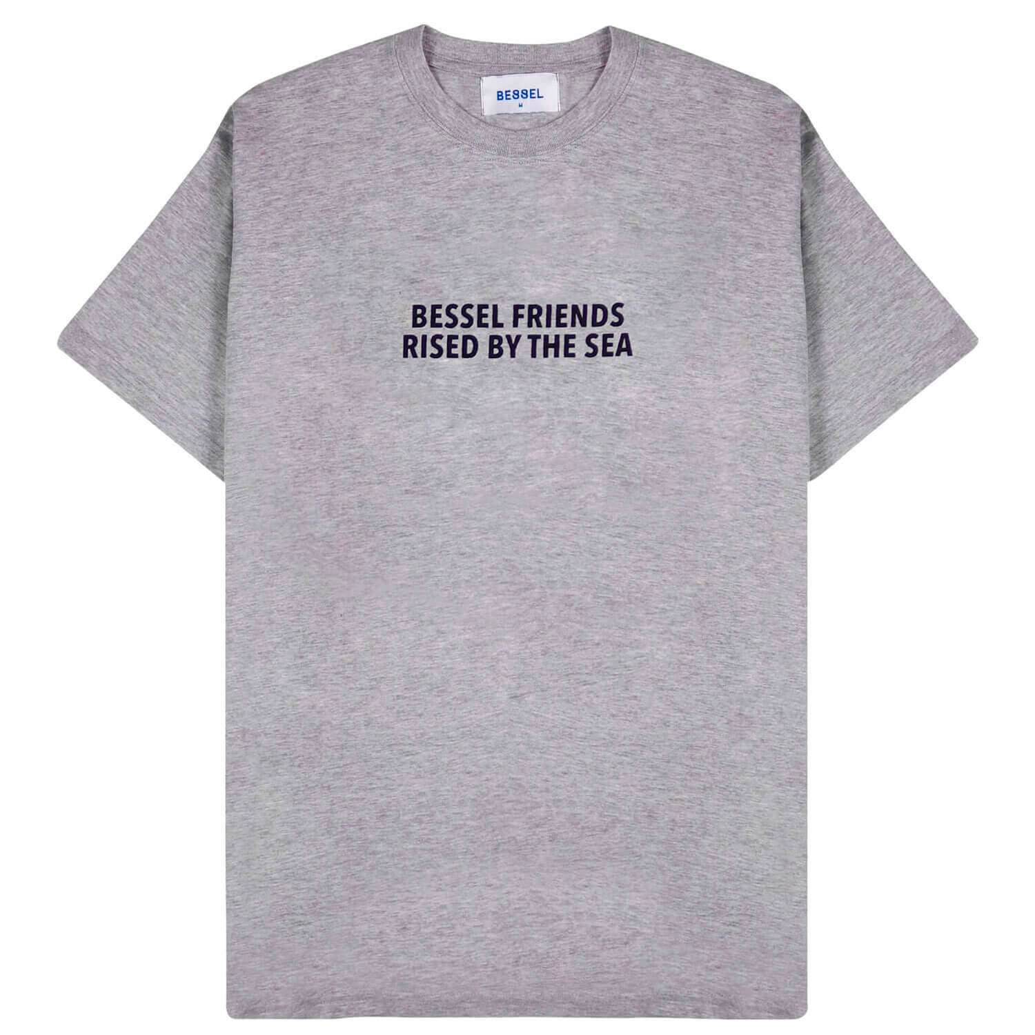 BY THE SEA TEE GREY