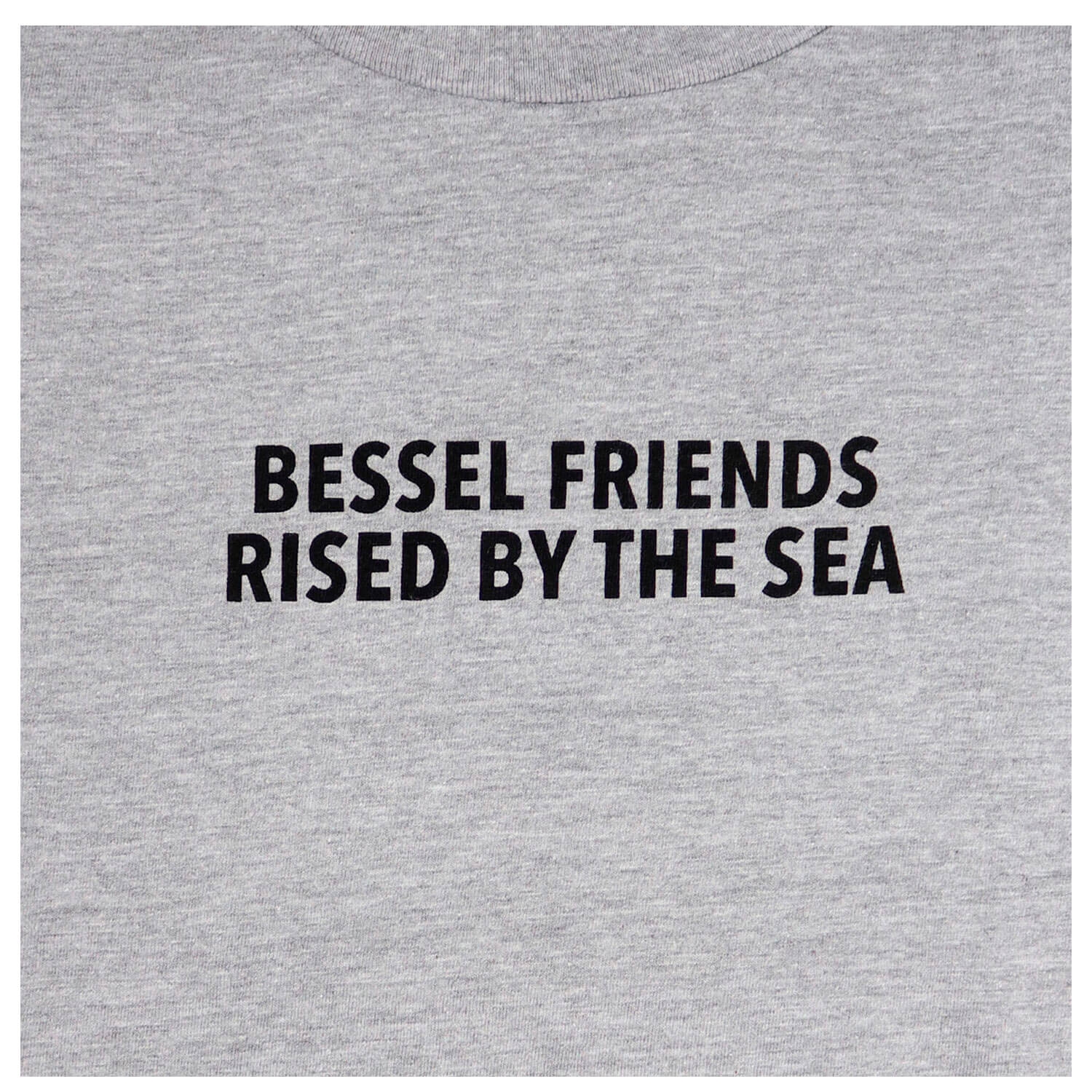 BY THE SEA TEE GREY