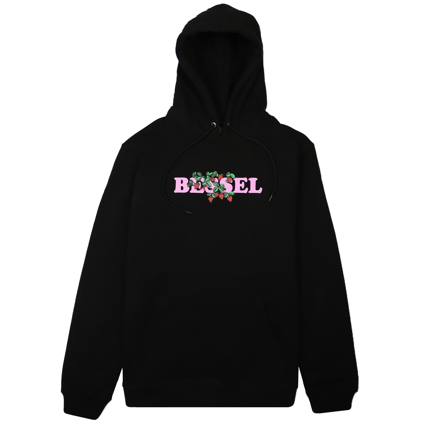 BERRY HOODIE BLACK