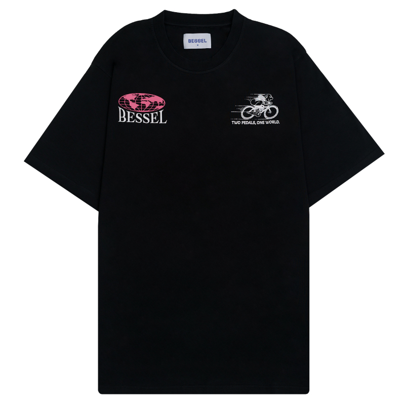 PEDALS TEE BLACK