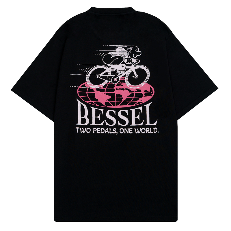 PEDALS TEE BLACK