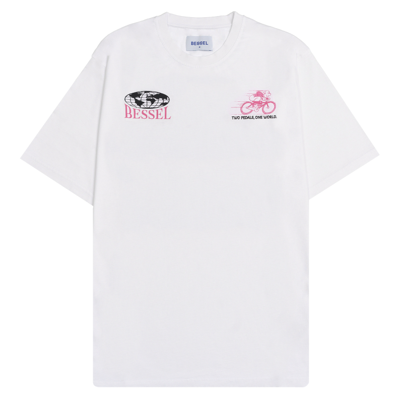 PEDALS TEE WHITE