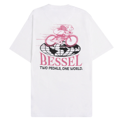 PEDALS TEE WHITE