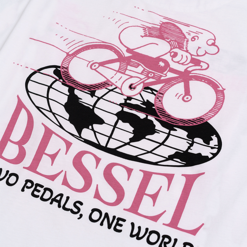 PEDALS TEE WHITE