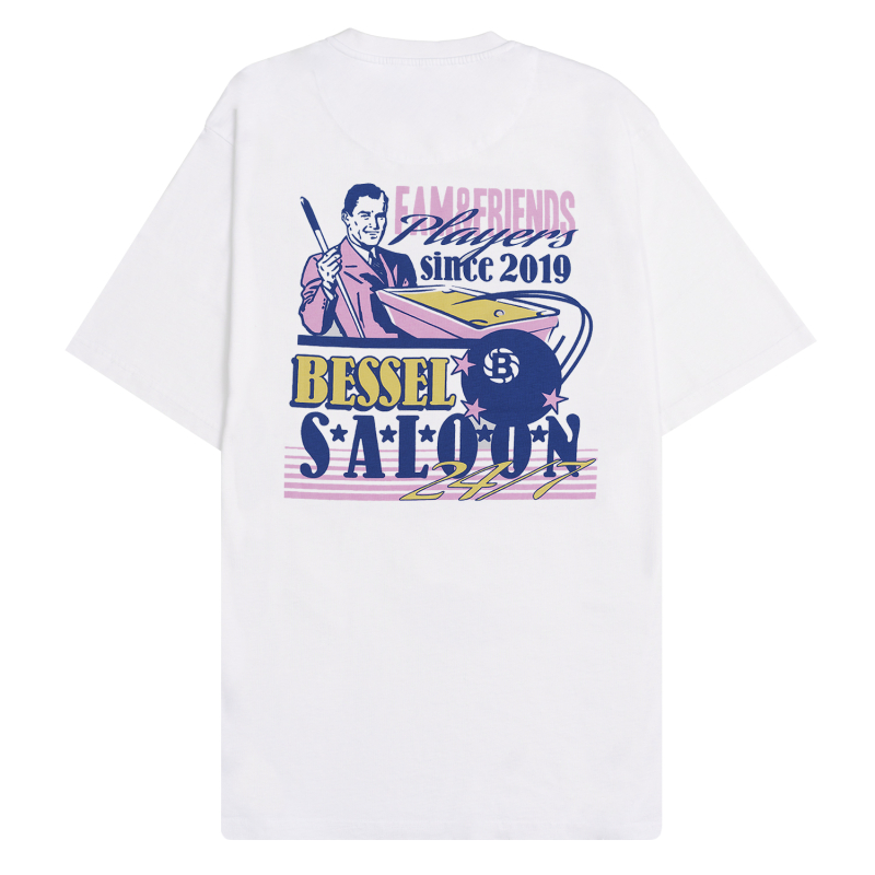 SALOON TEE WHITE