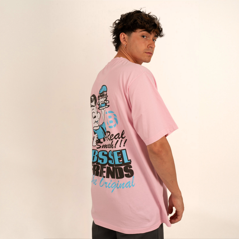 SMASH TEE PINK