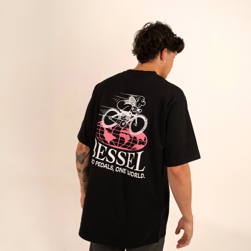 PEDALS TEE BLACK