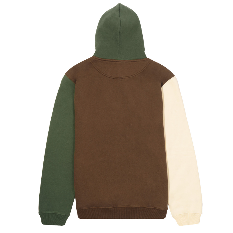 PATCH HOODIE BROWN