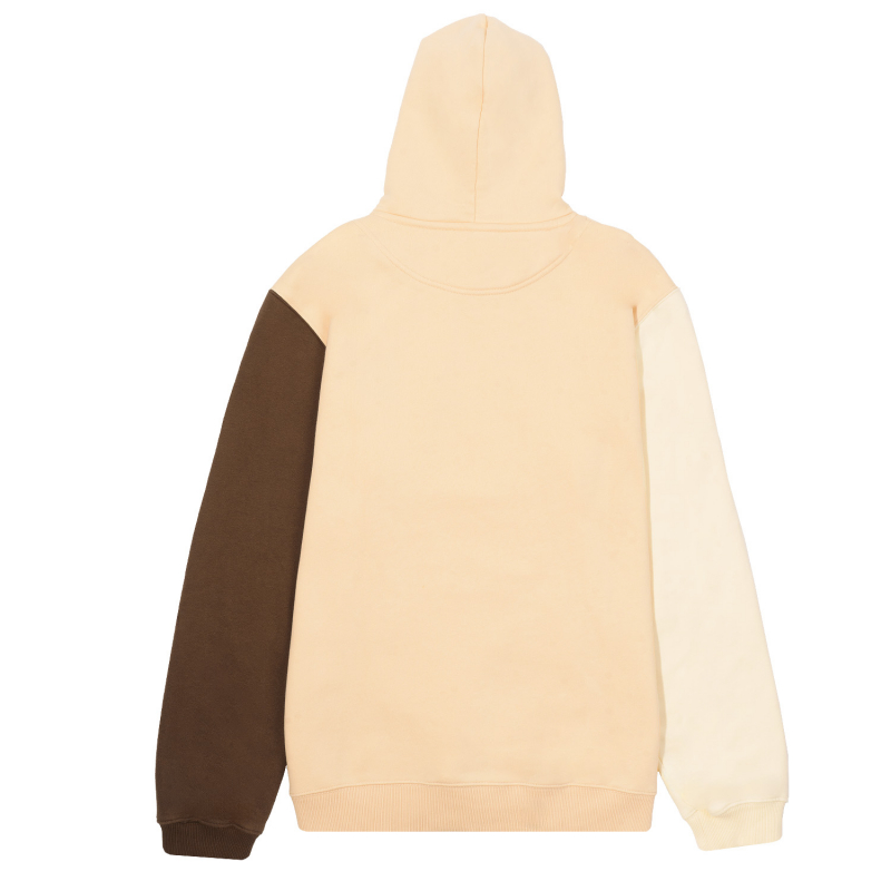 PATCH HOODIE BEIGE