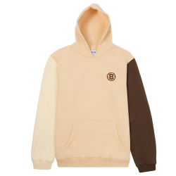 PATCH HOODIE BEIGE