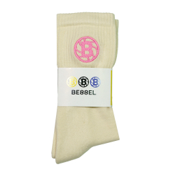 PATCH SOCK BEIG