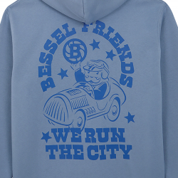 THE CITY HOODIE BLUE