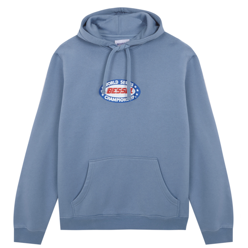 CHAMPIONSHIP HOODIE METAL BLUE