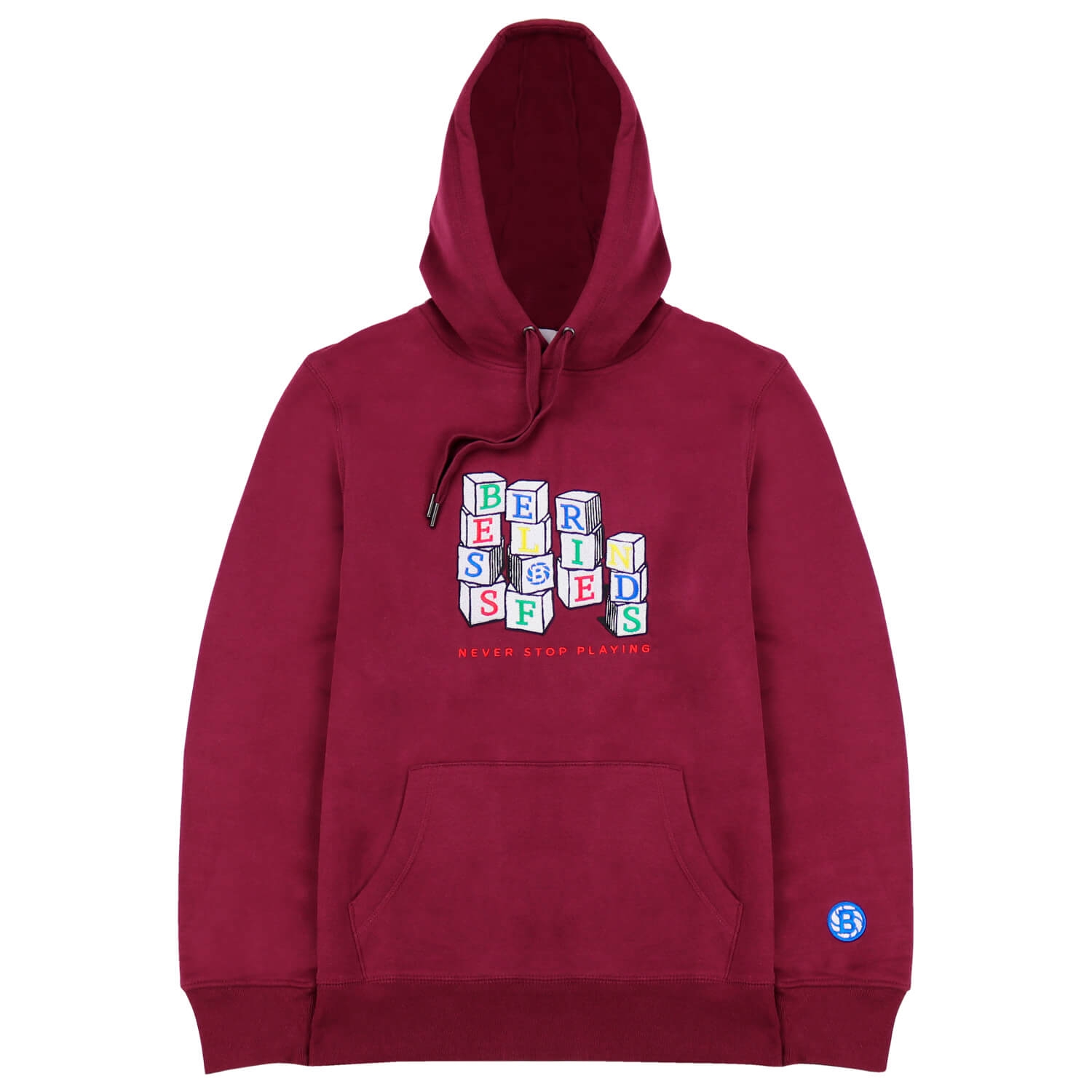 NEVER STOP PLAYING HOODIE CHERRY | Bessel