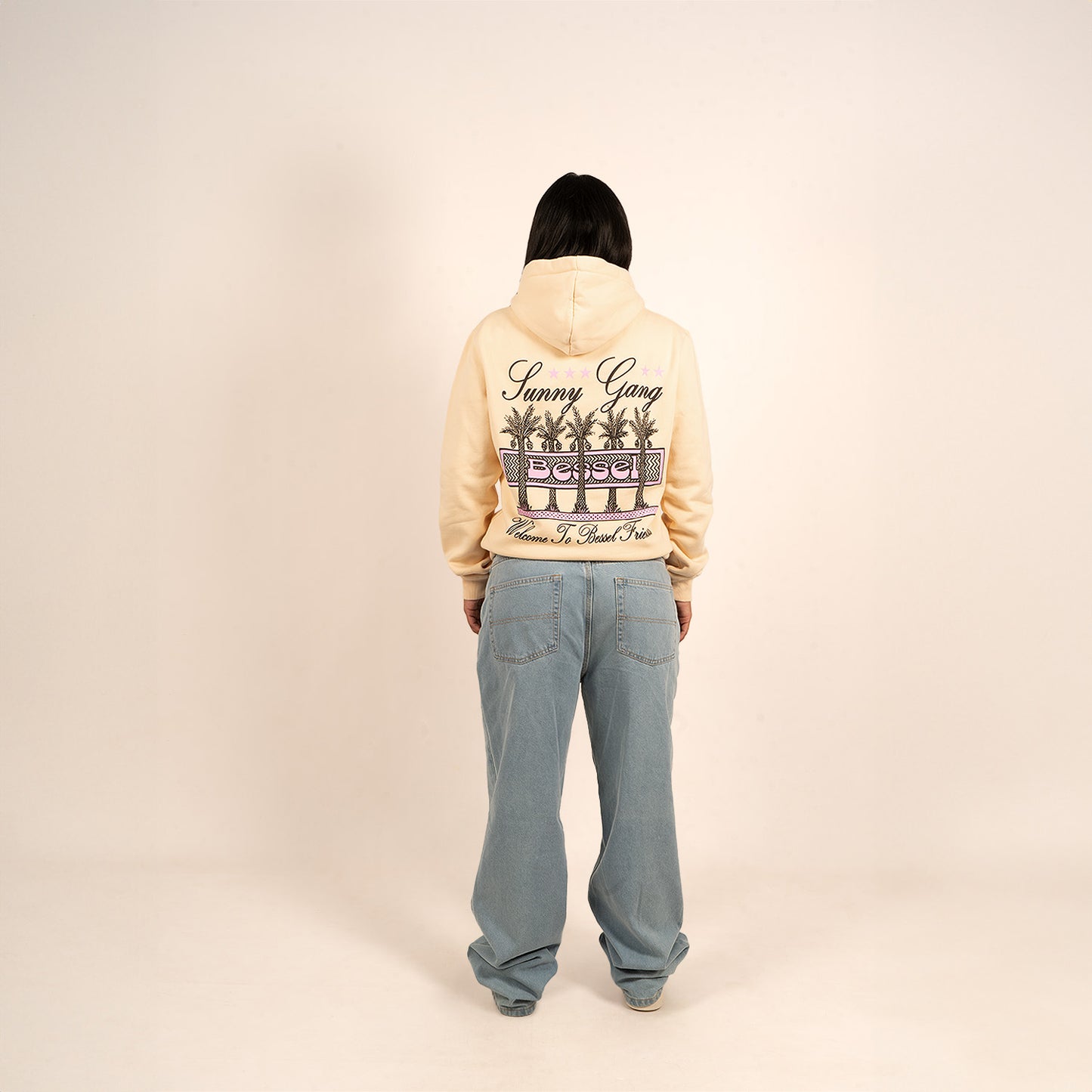 WELCOME HOODIE SAND
