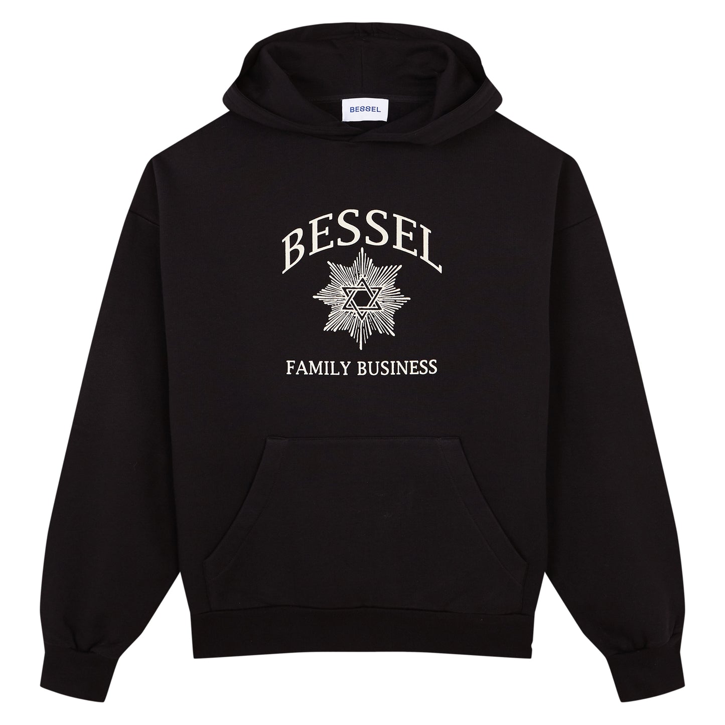 TEMPLE DOOR HOODIE BLACK