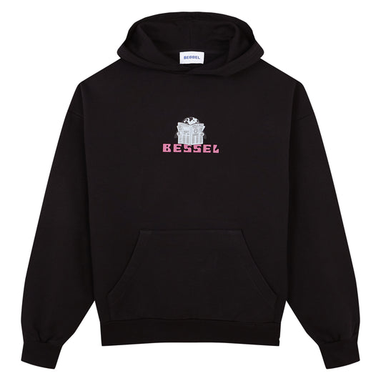 HEALTHY PLANET HOODIE BLACK
