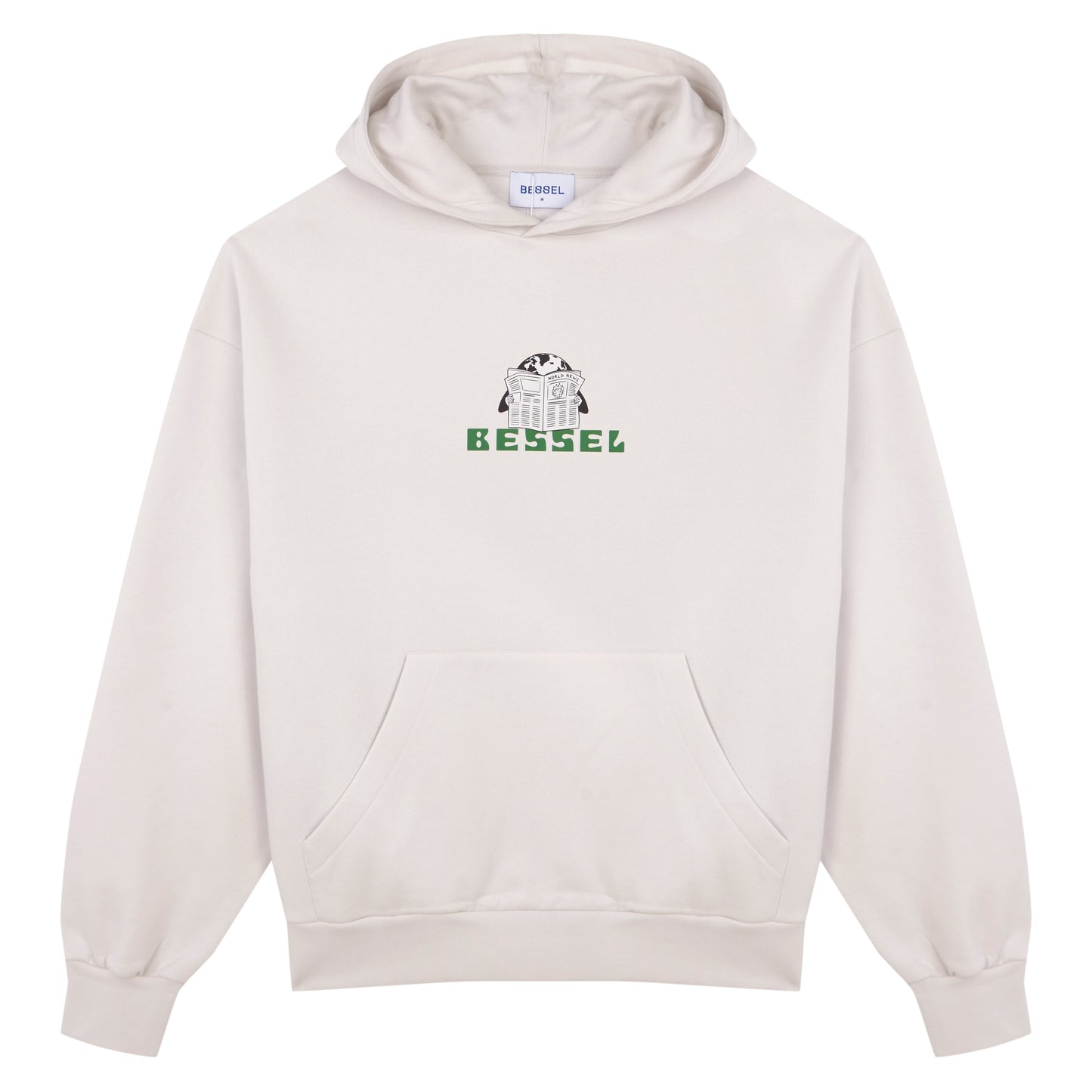 HEALTHY PLANET HOODIE GREY