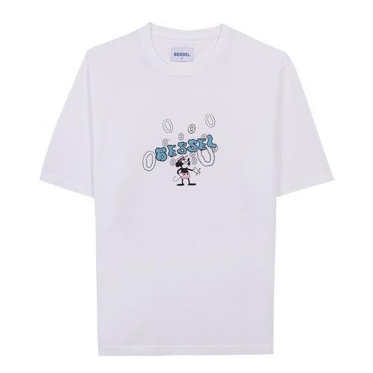 SMOKEMOUSE TEE WHITE