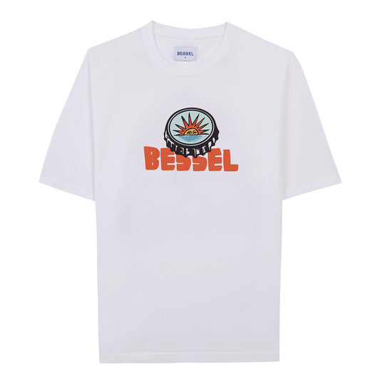 TIME OF WORK TEE WHITE