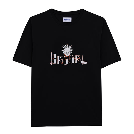LOOK MOM TEE BLACK