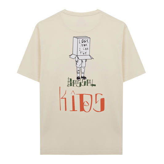 LOOK MOM TEE CREAM