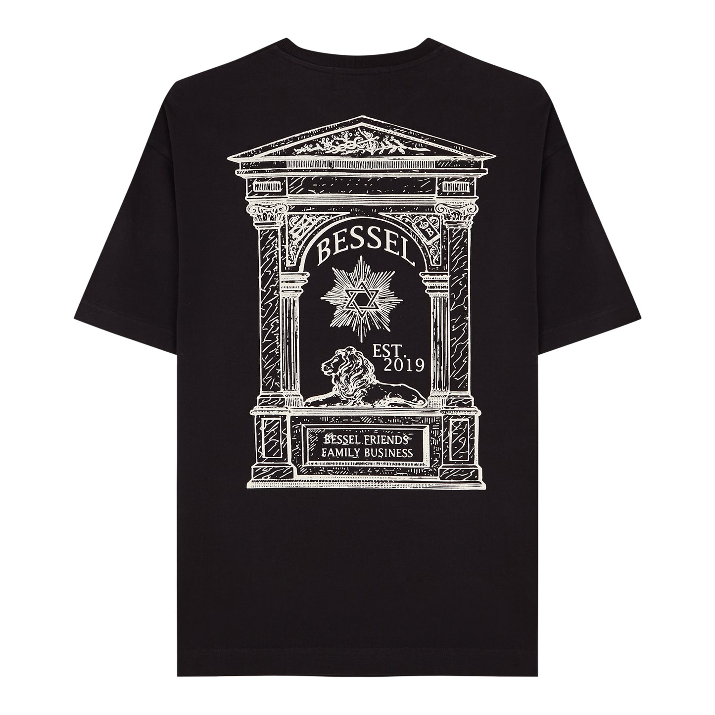 TEMPLE DOOR TEE BLACK