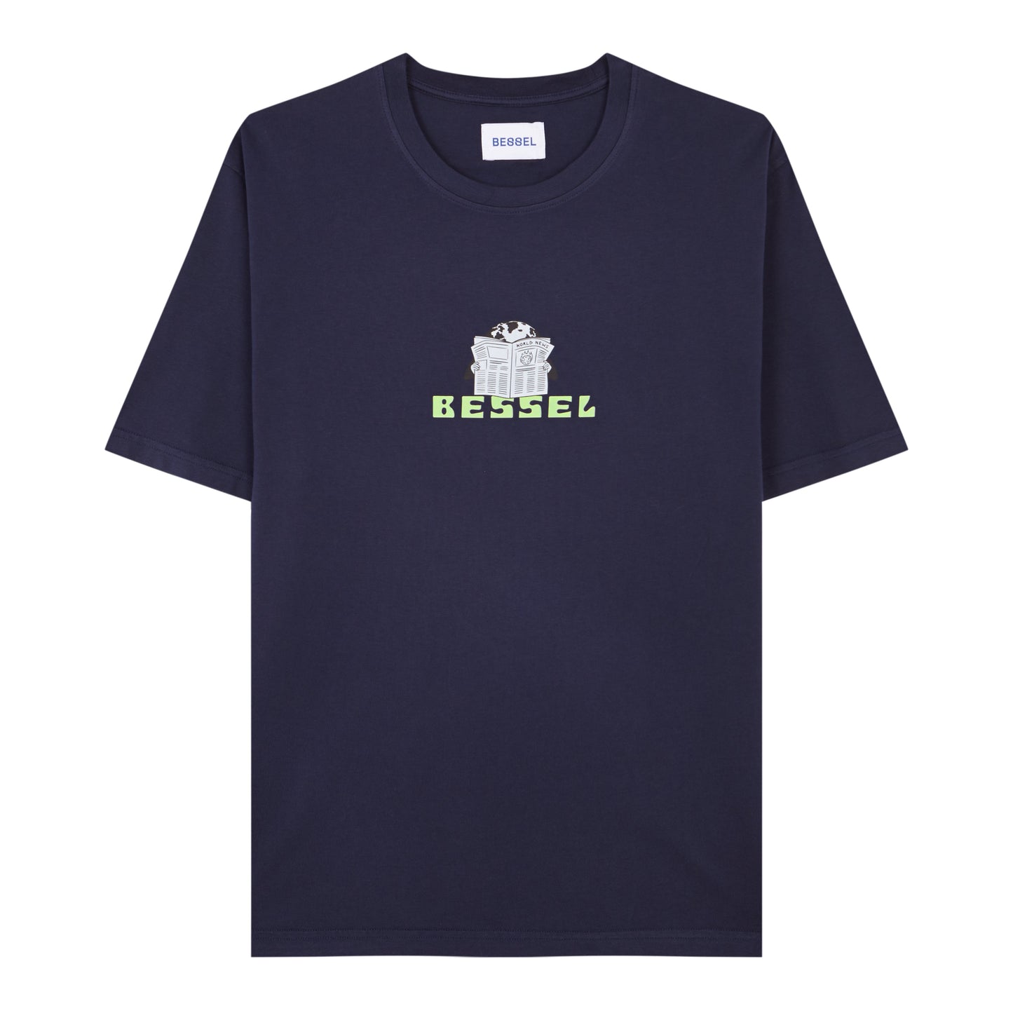 HEALTHY PLANET TEE NAVY