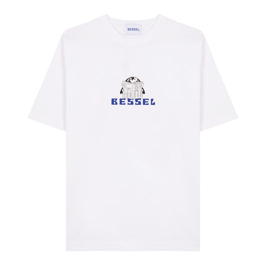 HEALTHY PLANET TEE WHITE