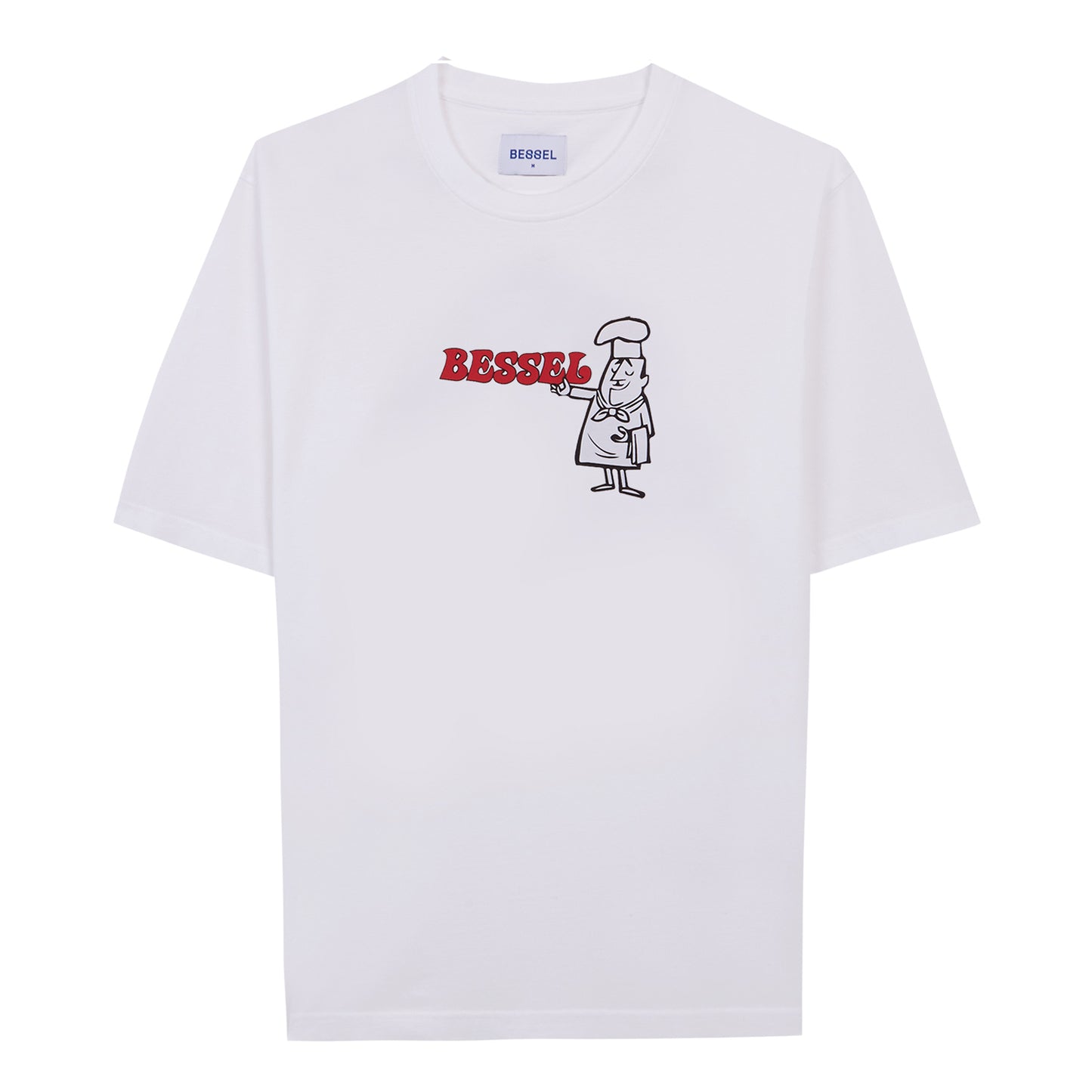 PIZZAIOLO TEE WHITE