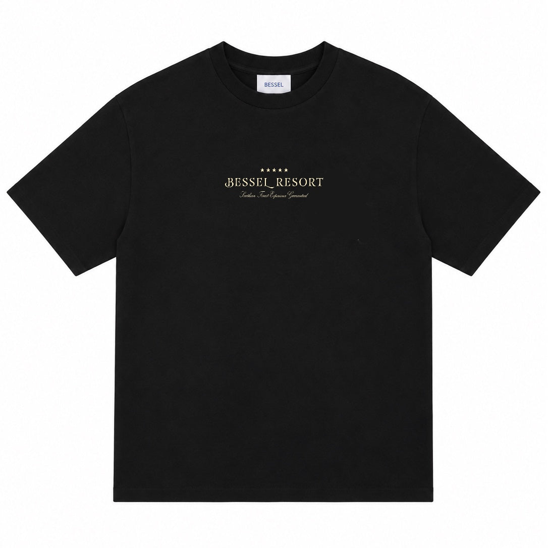 SOUTH RESORT TEE BLACK