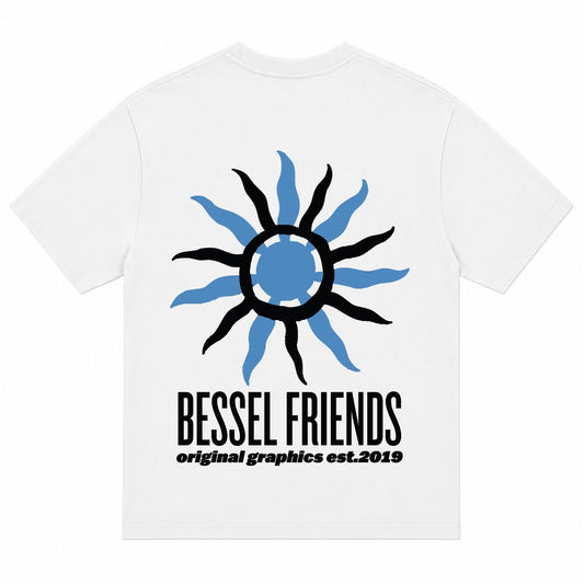 SPIRAL SUN TEE WHITE