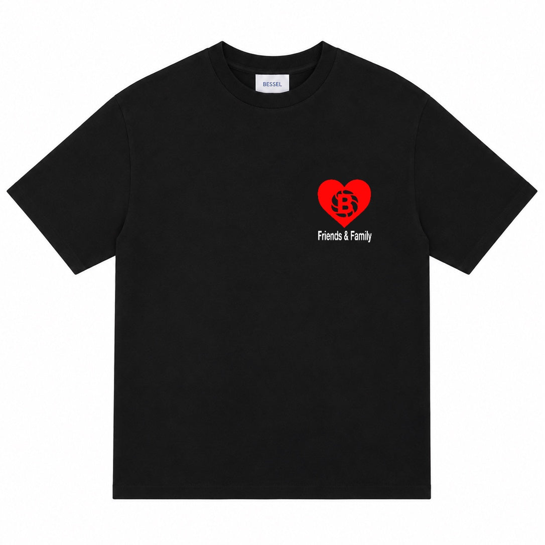 WAVE RIDERS TEE BLACK